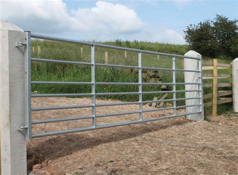 metal sheet gate|galvanised steel field gates.